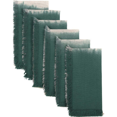 Jessa Ombre Napkin Set of 6 18x18 VHC Brands - The Fox Decor